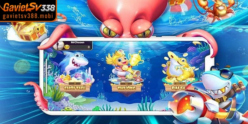 Tựa game bắn cá Rùa Xanh đẳng cấp hiện cung cấp nhiều cấp độ